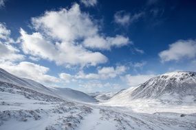 winter landscape at Cairngorms National Park