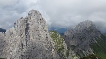 apine mountains in tyrol