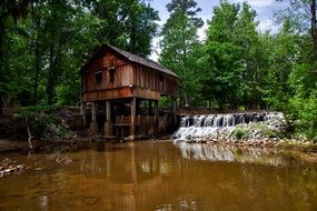 Alabama rikard's mill Structure
