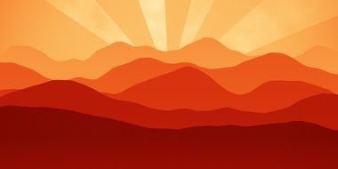 Landscape Sunset Sunrise panorama