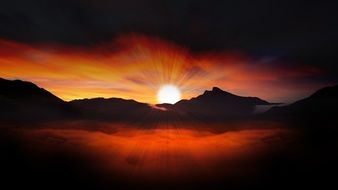 most beautiful Sun Light
