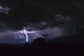 lightning and thunderstorm