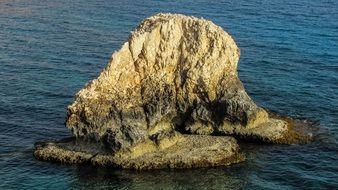 picturesque Rock at Sea, Cyprus, Ayia Napa