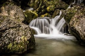 wonderful Water Bach River Waterfall