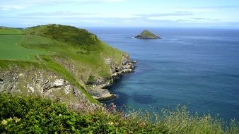 view of an isolated island