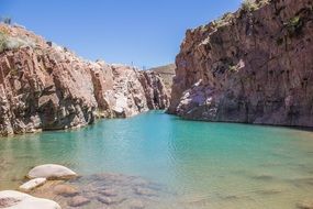 extraordinary beautiful Mendoza Lake