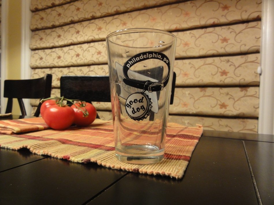 beer glass and tomatoes