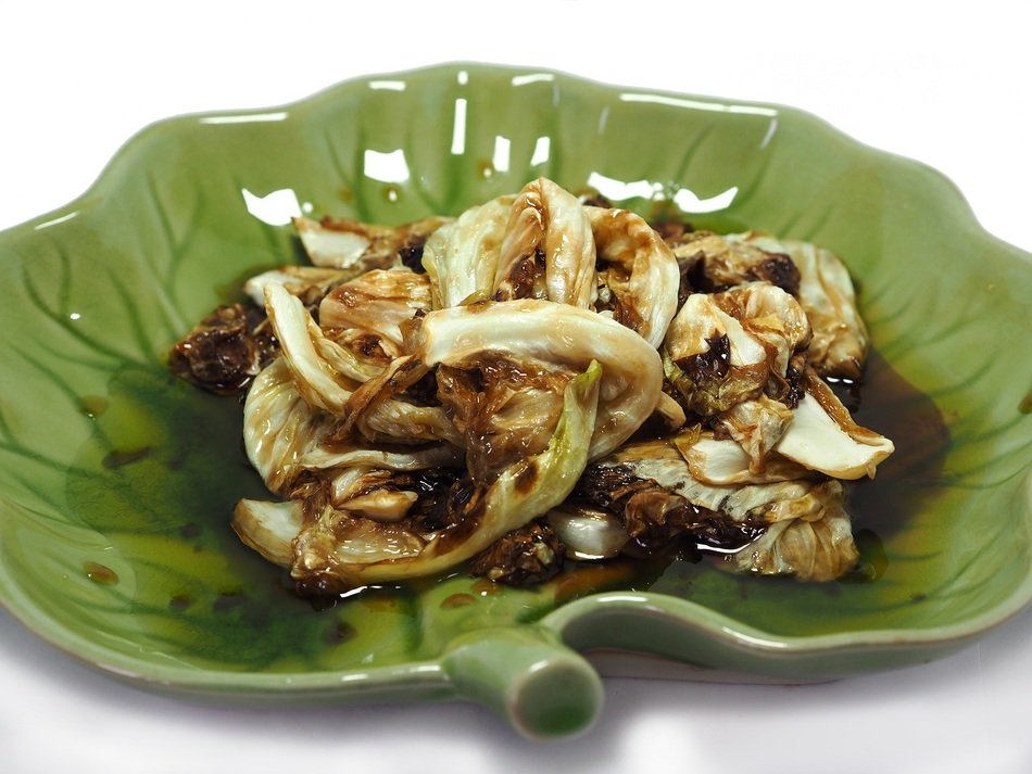 Salty fried cabbage