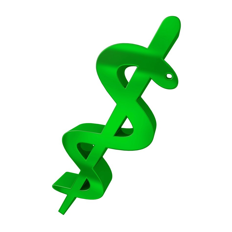 graphic image of green medical logo