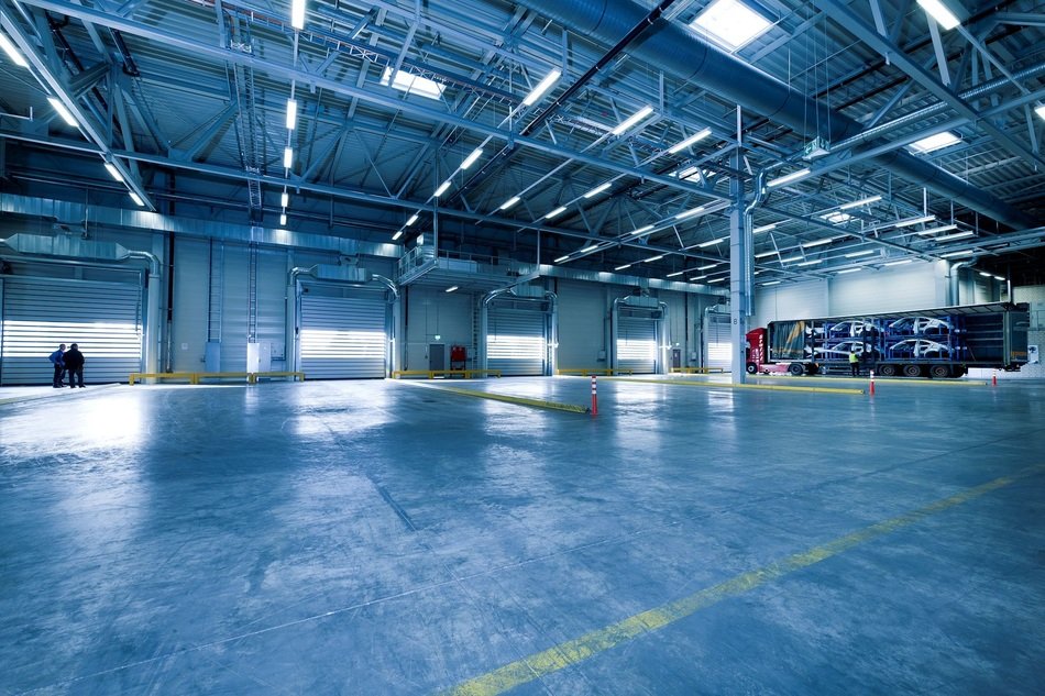 interior of garage with fast-closing door systems