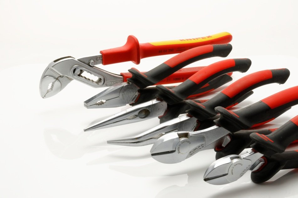 variety of pliers