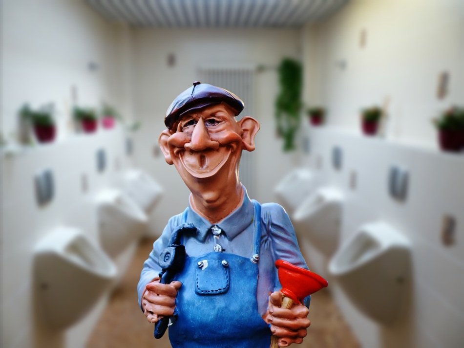 figure of funny plaumber