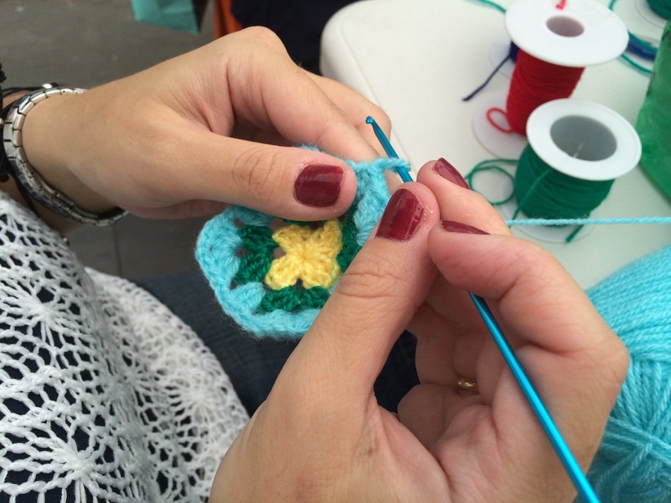 crochet bright pattern