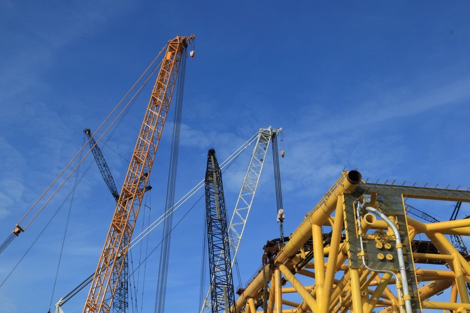 industrial platform in Netherlands