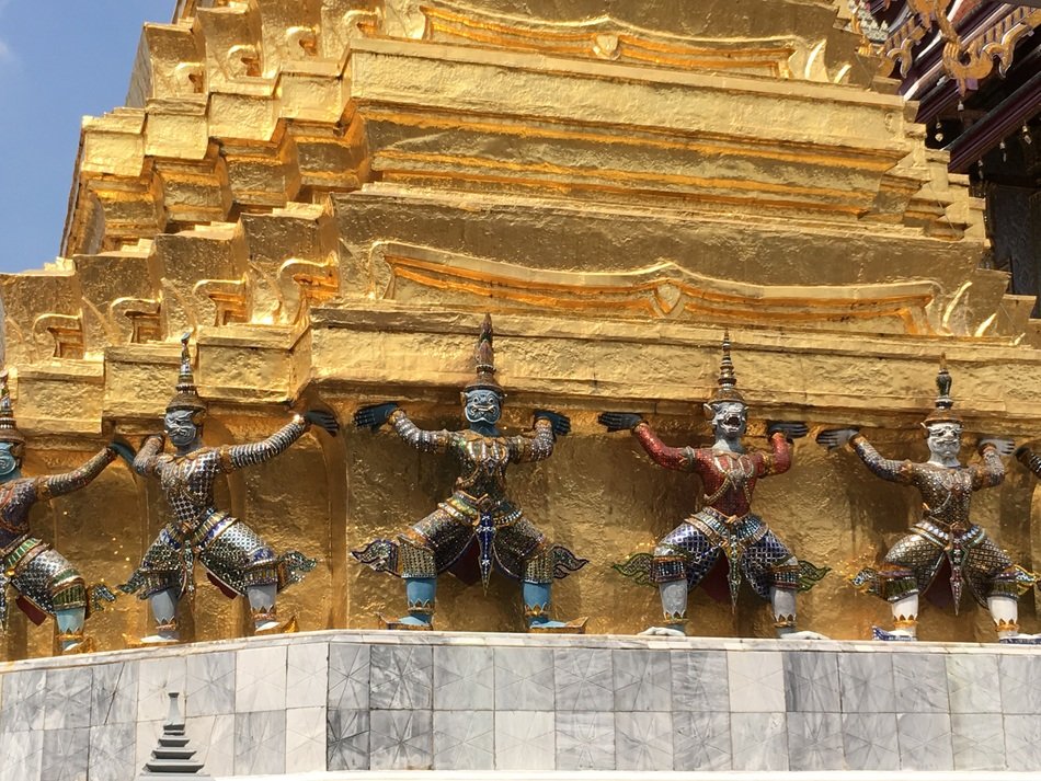 big colorful ornamental palace as a work of art