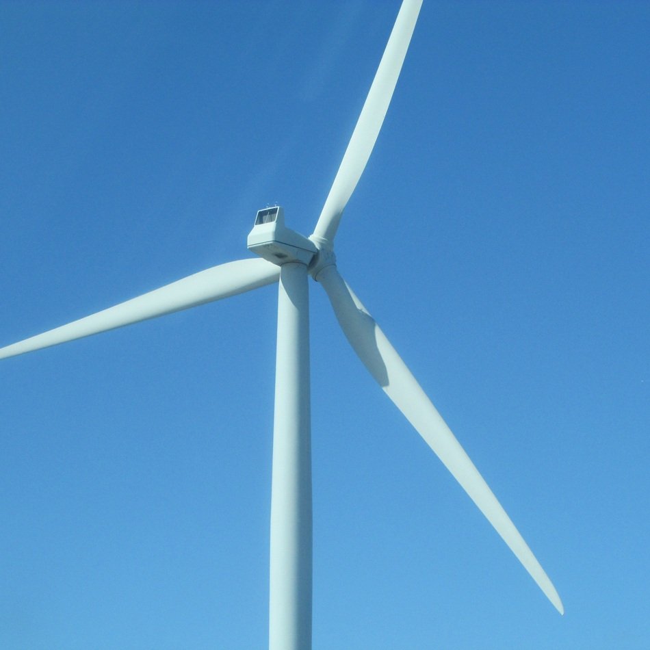 Propeller of wind turbine free image download