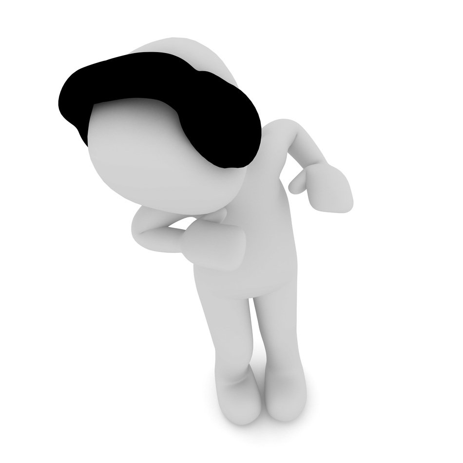 figure of a man in headphones