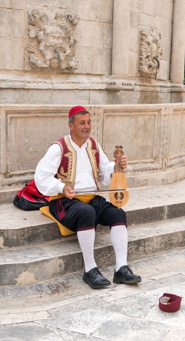 Musician Croatia Dubrovnik