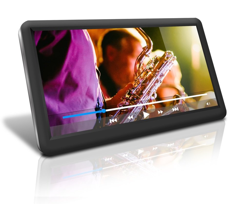 music clip on tablet