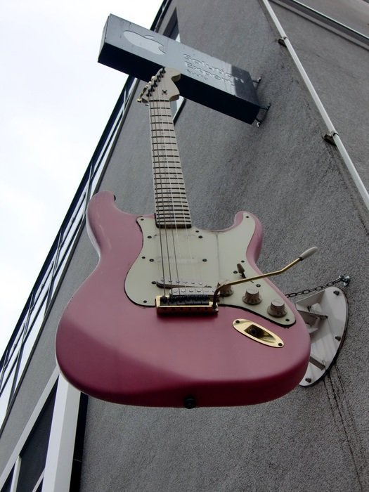 Electric Guitar shop sign