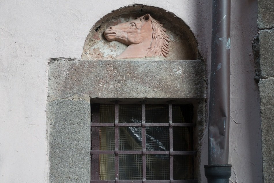 Horse stone Head