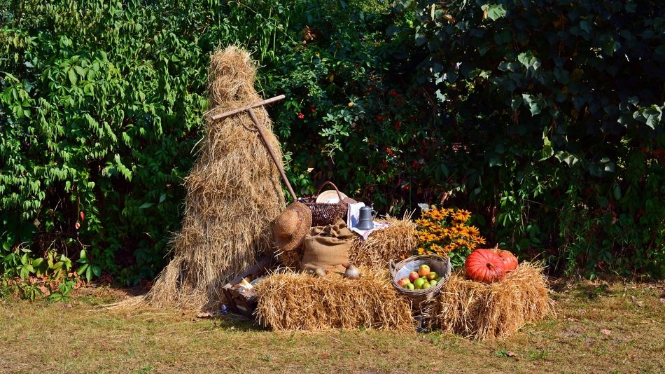 cenery for the harvest festival
