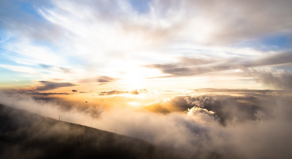 panorama of clouds