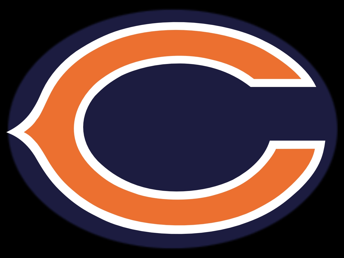 Chicago Bears Logo c drawing free image download