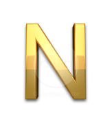 Capital Letter N