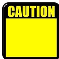Caution Sign Clip Art