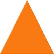 Orange Triangle drawing