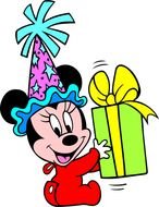 Minnie Mouse Birthday Clip Art