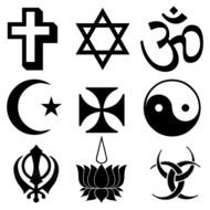 Religious Symbols drawing