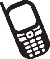 Clip art of Cell Phone