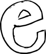 Letter E Clip Art