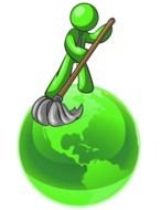 Clipart of earth House Cleaning