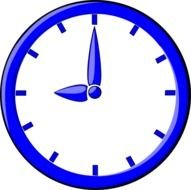 Cartoon Clock Clip Art N4