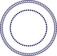 Round Border Clip Art