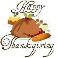 Happy Thanksgiving Clip Art N3