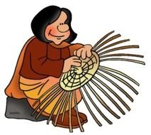 Native American Basket Clip Art