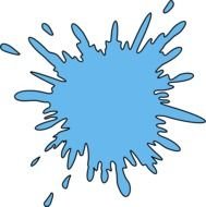 painted blue stain
