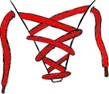 Shoe Lace Clip Art N5