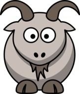 Cartoon Goat Clip Art N5