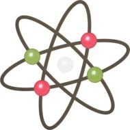 Atom Symbol Clip Art drawing