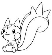 Pokemon Pachirisu Coloring Pages
