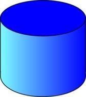 Cylinder Shape Clip Art