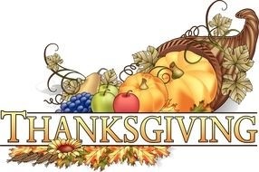 Thanksgiving banner drawing