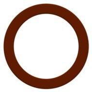 brown Circle, drawing