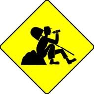 builder road sign