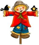 isolated scarecrow